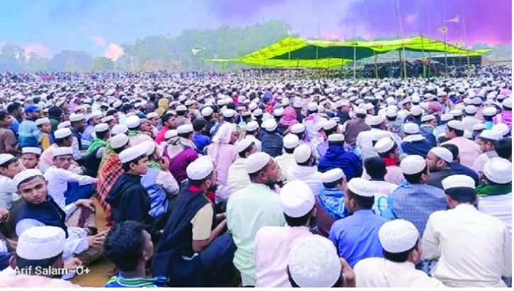 বাস্তুচ্যুত রোহিঙ্গাদের গণসমাবেশ