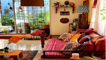 বৈশাখী ছোঁয়ায় সাজান অন্দরমহল