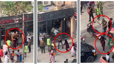 খিলগাঁও আপন কফি হাউসে তরুণীকে মারধর