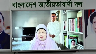 খালেদা জিয়ার ঈদ শুভেচ্ছা বিনিময় বিএনপি’র সঙ্গে