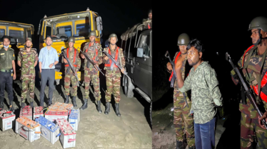 নাগরপুরে বালুখেকোদের দৌরাত্ম বন্ধে অভিযান