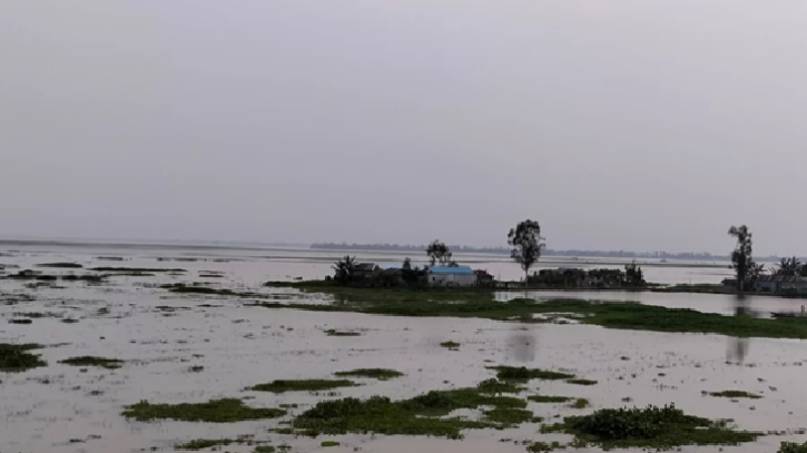 তিস্তার পানি বিপৎসীমার ওপর, নিম্নাঞ্চল প্লাবিত