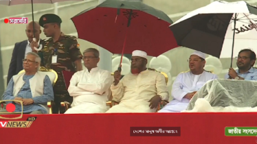 মানিক মিয়া এভিনিউতে প্রধান উপদেষ্টার উপস্থিতি