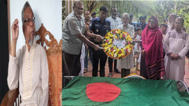 রাষ্ট্রীয় মর্যাদায় চিরনিদ্রায় মুক্তিযোদ্ধা এহিয়ার রহমান