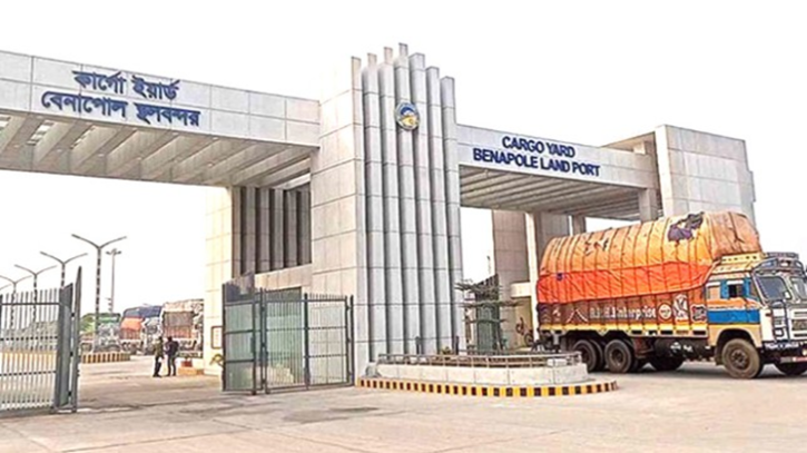 বেনাপোলে স্থল বন্দরে আমদানি-রফতানিতে ধস