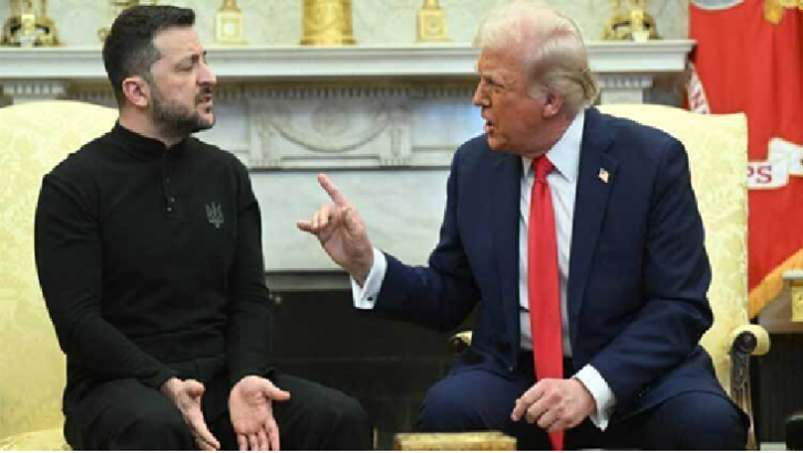 ‘এটা আমার যুদ্ধ না, জেলেনস্কি চাইলে এখনই শেষ করতে পারেন’