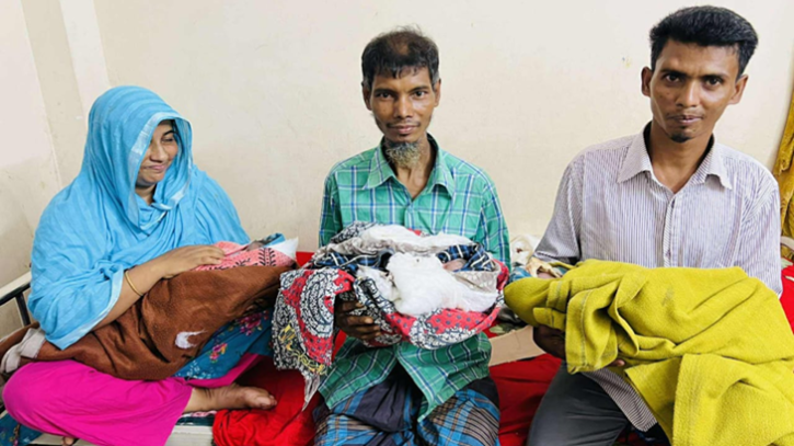 নোয়াখালীতে একসঙ্গে তিন সন্তানের জন্ম দিলেন গৃহবধূ