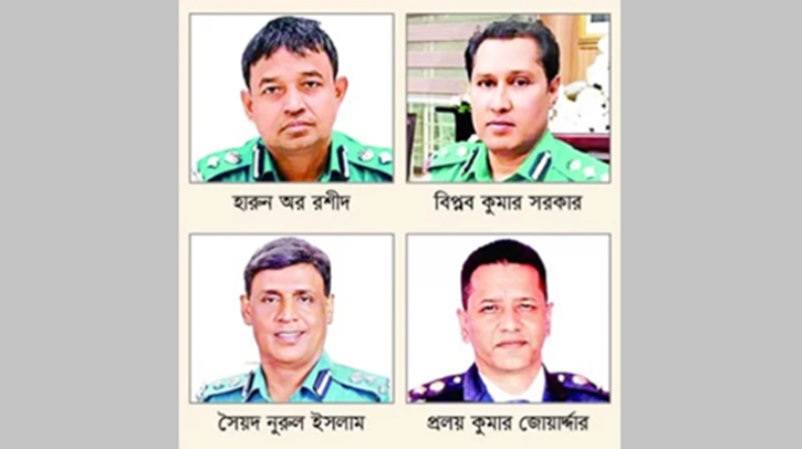 বিতর্কিত ৪০ পুলিশ কর্মকর্তার পদক বাতিল