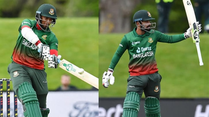 সাকিবের রেকর্ডে লিটনের ভাগ