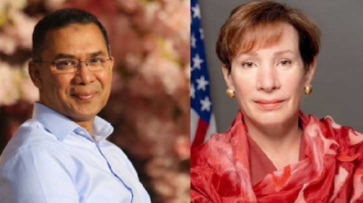 লন্ডনে তারেক রহমানের সঙ্গে ঢাকাস্থ মার্কিন রাষ্ট্রদূতের একান্ত বৈঠক