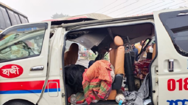 ভাঙ্গায় ট্রাক-অ্যাম্বুলেন্সে ভয়াবহ সংঘর্ষ, ভাই–বোনসহ নিহত ৩