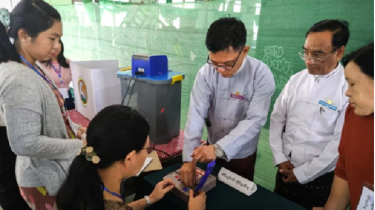 সেনাশাসিত মিয়ানমারে ৫ বছর পর সাধারণ নির্বাচন