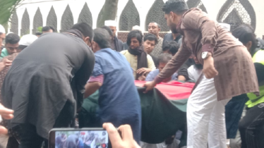 জাতীয় কবির পাশে চিরনিদ্রায় শায়িত শহীদ ওসমান হাদি