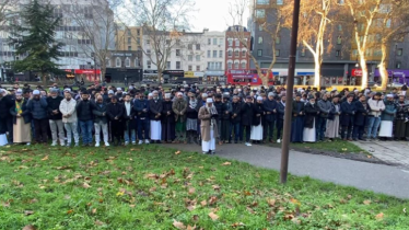 লন্ডনে শহীদ ওসমান হাদির গায়েবানা জানাজা