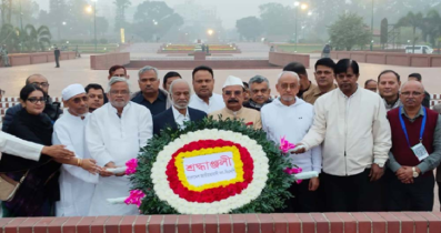 তারেক রহমানের পক্ষে জাতীয় স্মৃতিসৌধে শ্রদ্ধা নিবেদন