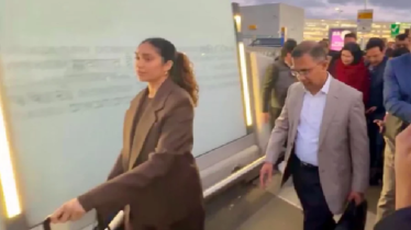 প্রিয় জন্মভূমির পথে হিথ্রোতে পৌঁছেছেন তারেক-জাইমা