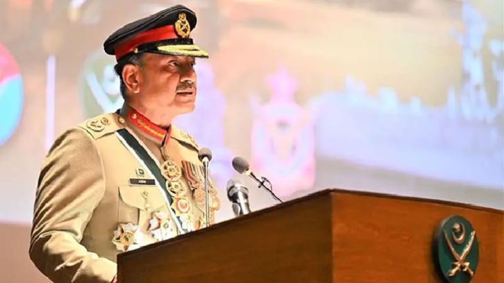 আগ্রাসনের জবাবে পাল্টা আঘাত হবে দ্রুত ও মারাত্মক: আসিম মুনির