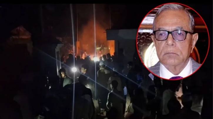 সাবেক রাষ্ট্রপতি আবদুল হামিদের বাসভবন ভাঙচুর সাবেক রাষ্ট্রপতি আবদুল হামিদের বাসভবন ভাঙচুর