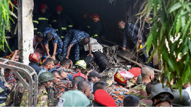 উত্তরায় বিমান দুর্ঘটনায় নিহতের সংখ্যা বেড়ে ৩১ : আইএসপিআর