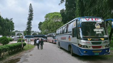 ভাড়া বিতর্কে ইবি ছাত্রীকে ঘুষি, কুষ্টিয়া-খুলনা রুটে বাসচলাচল বন্ধ