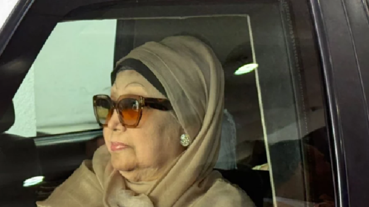 স্বাস্থ্য পরীক্ষা শেষে বাসায় ফিরেছেন খালেদা জিয়া