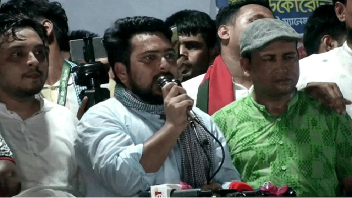 কিশোরগঞ্জ রাষ্ট্রপতি পেয়েছে, শিক্ষা-স্বাস্থ্য পায়নি: নাহিদ ইসলাম