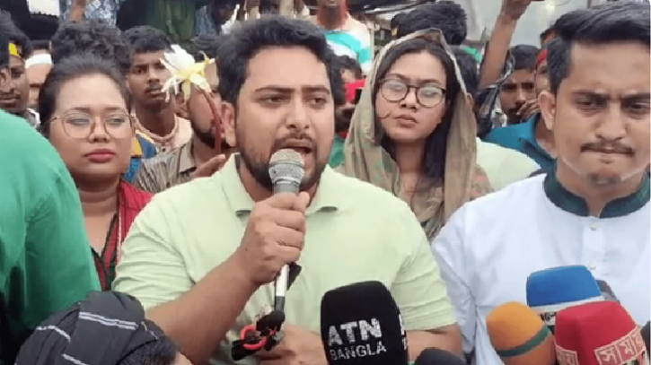 দুর্নীতি-চাঁদাবাজির পাহারায় এখন নতুন দল: নাহিদ ইসলাম