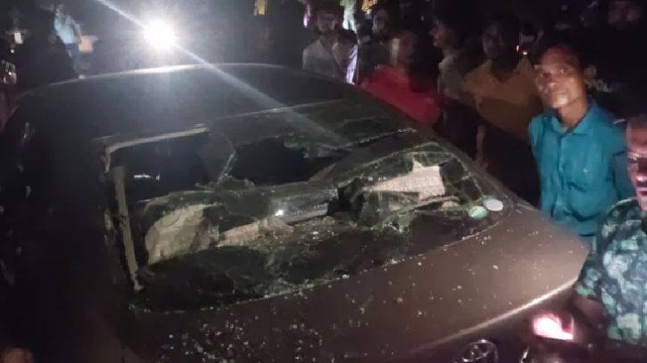 ঠাকুরগাঁওয়ে মির্জা ফখরুলের ভাইয়ের ওপর হামলা, গাড়ি ভাঙচুর
