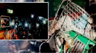 কালুরঘাট সেতুতে দুর্ঘটনার কবলে ট্রেন: বহু হতাহতের শঙ্কা