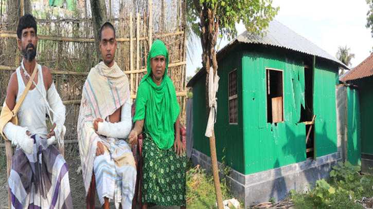 আটঘরিয়ায় জমি নিয়ে বিরোধে সংঘর্ষ-ভাঙচুর