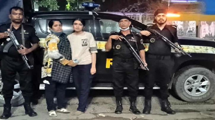 বসুন্ধরা থেকে নিখোঁজ মাহিরাকে সাভারে উদ্ধার