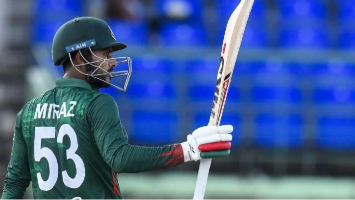 বাংলাদেশ ওয়ানডে দলের নতুন অধিনায়ক মেহেদী হাসান মিরাজ