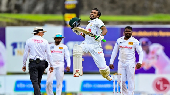 গল টেস্ট ড্র, শান্তর জোড়া সেঞ্চুরি