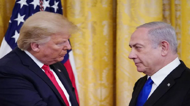 নেতানিয়াহুর ওপর ট্রাম্পের ক্ষোভ