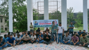 সাম্য হত্যার প্রতিবাদে ইবি ছাত্রদলের অবস্থান কর্মসূচি