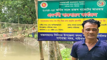 গাইবান্ধায় দেশীয় মাছ চাষে লাভবান চাষীরা