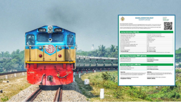 ঈদ যাত্রায় ট্রেনের টিকিট ঘরে বসেই