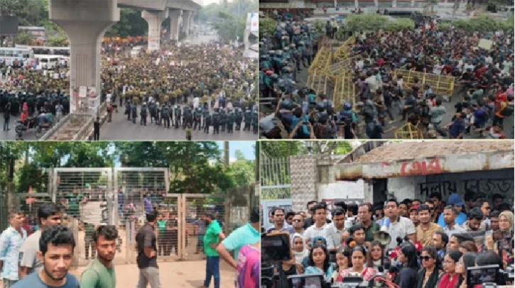 দাবি আদায়ের রাজধানী ঢাকা দাবি আদায়ের রাজধানী ঢাকা