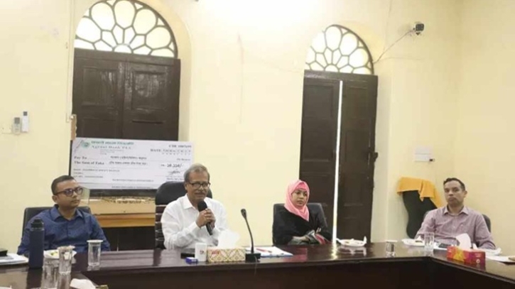 ‎পিএইচডি গবেষকদের জন্য বৃত্তি চালু করা হবে: জবি উপাচার্য