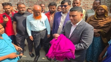 বেনাপোলে অভিভাবকহীন নবজাতক শিশু উদ্ধার