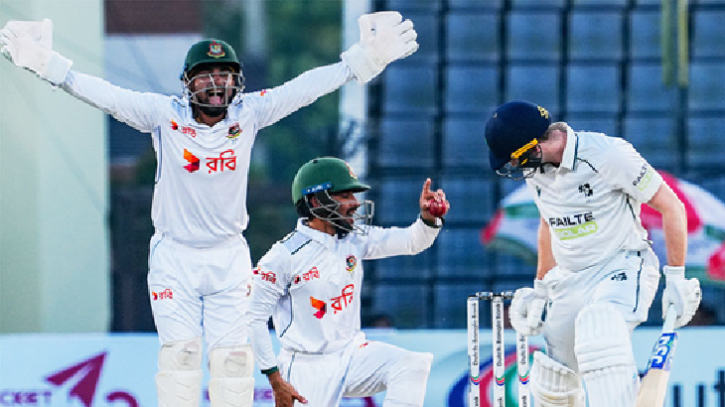 মুরাদ–তাইজুলের ঘূর্ণিঝড়ে ইনিংস ব্যবধানে টেস্ট জয় বাংলাদেশের