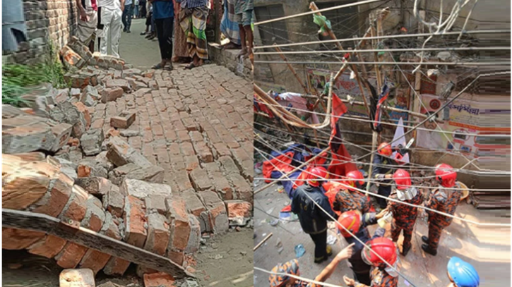 ভূমিকম্পে নিহতের সংখ্যা বেড়ে ১০, আহত শতাধিক