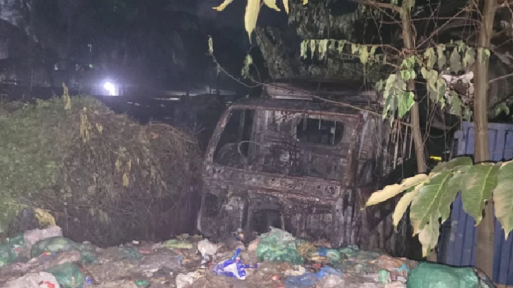 কেরানীগঞ্জ থানার ডাম্পিংয়ে রহস্যজনক আগুন