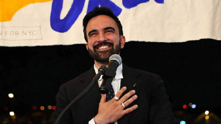 নিউইয়র্কের ইতিহাসে প্রথম মুসলিম মেয়র জোহরান মামদানি