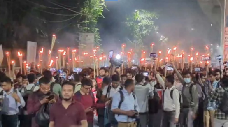 শেখ হাসিনার সর্বোচ্চ শাস্তির দাবিতে বিক্ষোভ মিছিল