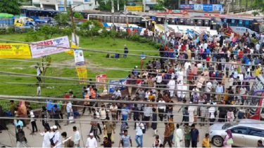 ঢাকা-ময়মনসিংহ রুটে বাস চলাচল বন্ধ 