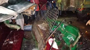 পূর্বধলায় দুমড়েমুচড়ে গেলো অটোরিকশা, নিহত ২