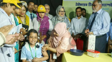 দেশে প্রথমবারের মতো টাইফয়েড টিকাদান ক্যাম্পেইন শুরু