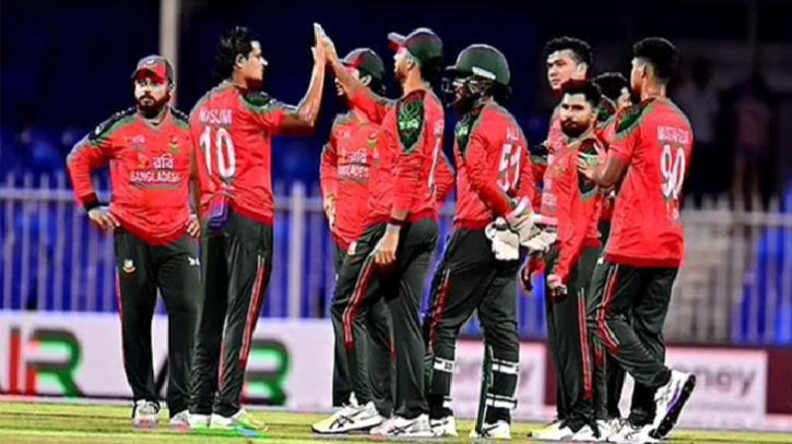 আফগানিস্তানকে হারিয়ে সিরিজে এগিয়ে গেলো বাংলাদেশ