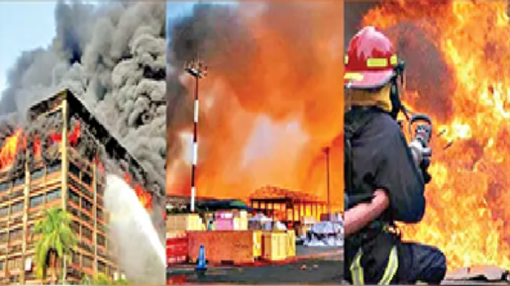 আগুন আতঙ্কে দেশ, সর্বত্র সতর্কতা জারি